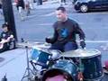 Street Drummer in Toronto