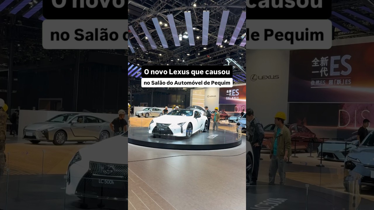 O novo Lexus que causou no Salão do Automóvel de Pequim