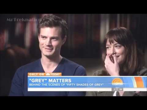 Behind The Scenes Fifty Shades Of Grey - Jamie Dornan & Dakota Johnson
