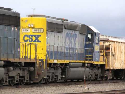 CSX locomotive - A collection of a wide variety of the CSX locomotives that I have photographed between July 2010 and May 2013. This is posted as a video response to the coll...