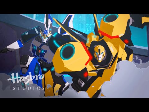 robots in disguise - Picking up where Transformers Prime left off… A Decepticon prison ship crash lands on Earth and Optimus Prime summons Bumblebee to lead a rag-tag team of Aut...