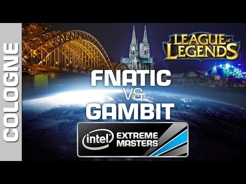 Gambit Gaming vs. Fnatic - Game 2 - Grand Final PT - IEM Cologne - League of Legends