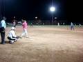 Ball to the chest!