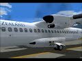 Melbourne Fly-By Atr 72-500 Melbourne Fly-By Atr 72-500