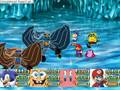 Sonic Spongebob Kirby And Mario Team Up Test RPG Battle