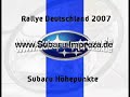 wrc rallye deutschland 2007   subaru highlights