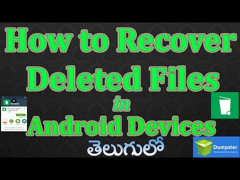 How to Recover Deleted Files in Android Devices How to Recover Deleted Files in Android Devices