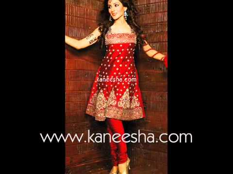 churidar - See amazing styles of Churidar fashion 2011 and jewelry in this video of Kaneesha.com. They have excellent collection of Chudidar Indian dress, Churidar salw...