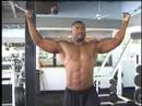 Bodybuilder Jamal Robinson trains arms Bodybuilder Jamal Robinson trains arms