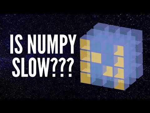 Python NumPy Speed Comparison with Base Python Function