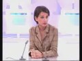 najat vallaud belkacem, porte-parole de s�gol�ne royal et candidate aux l�gislatives dans la 4�me circonscription � lyon, �tait invit�e de tv5 monde le 14 mars 2007 (en 2 parties)