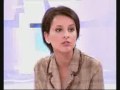 najat vallaud belkacem, porte-parole de s�gol�ne royal et candidate aux l�gislatives dans la 4�me circonscription � lyon, �tait invit�e de tv5 monde le 14 mars 2007 (en 2 parties)