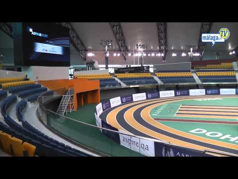 Viernes 19/11/10. El Málaga, en la Aspire4Sport de Qatar
