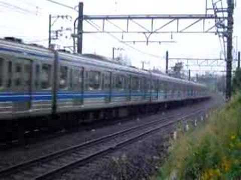 西武新宿線－6000系6102F（急行拝島行）
