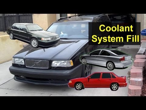 Volvo coolant system fill and top off – Auto Repair Series