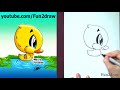 How to Draw Cartoons – Duckling in 2 min