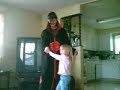 Deidara dansen with a young kid