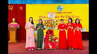 Hội LHPN phường Yên Thanh kỷ niệm 92 năm thành lập Hội LHPN Việt Nam và Ngày Phụ nữ Việt Nam 20-10