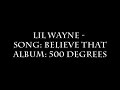Lil Wayne - Song: - Album: 500 Degrees