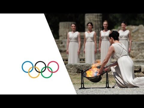 Lighting of Olympic flame sparks start of Sochi 2014 Olympic Torch Relay