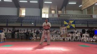 Demostración de Sensei Florent en el campeonato Internacional de Portugal.