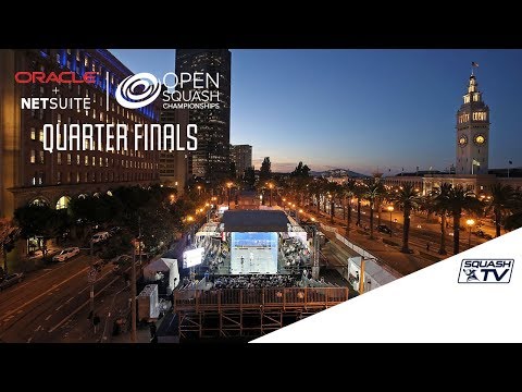 Squash: Quarter Final Roundup Pt.1 - Oracle Netsuite Open 2017