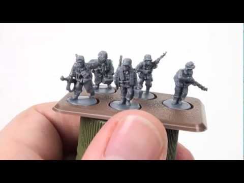 how to paint flames of war us infantry