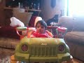 Sofija Driving Jeep!!!