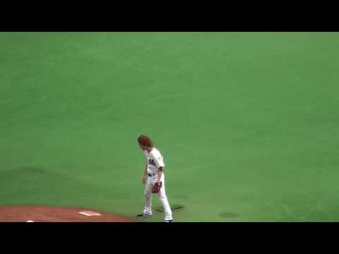 20090719マリンKAT-TUN亀梨氏始球式
