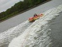jamie flying off of tube