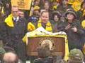 YouTube - Remembering Myron Cope: Pittsburghers Wave Their Towels