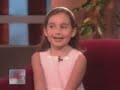 Emily Bear on Ellen - January 08