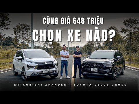 So kè Mitsubishi Xpander và Toyota Veloz: Cùng giá, cùng là Nhật nhưng ai hơn ai? |XEHAY.VN|