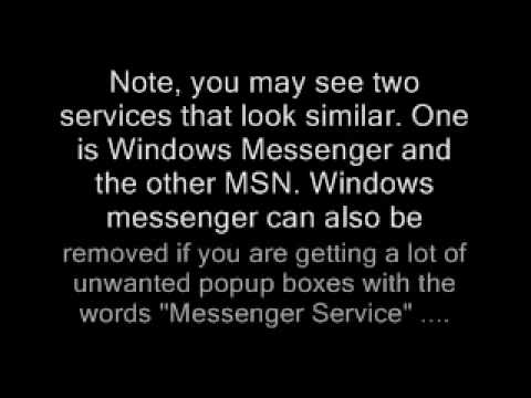 how to eliminate msn