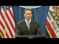 Governor Holds Capitol Press Conference to Discuss State Budget