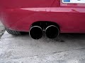 Click here to watch this video Seat Leon FR sport TDI racing exhaust 2 x 101 mm loud sound HQ