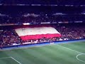 himno de españa en el bernabeu  todo un espectáculo 