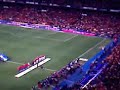 Himno de España en el Bernabeu (Todo un espectáculo) Himno de España en el Bernabeu (Todo un espectáculo)