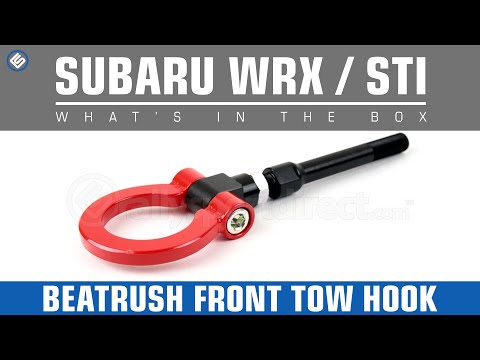 how to fit jdm tow hook