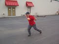 Lunges: 203 yds.  w/45 bar