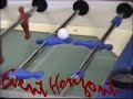 foosball aerial trick shots on Garlando table