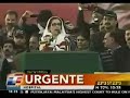 asesinan a benazir bhutto