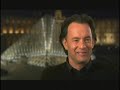 sir ian mckellen plays another sir in the da vinci code, sir leigh teabing. tom hanks says acting opposite mckellan is like being in a gigantic playhouse. 