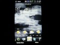 HTC Sense - Demo Animated Weather - All 8 Weather Conditions - T-Mobile Touch Pro2
