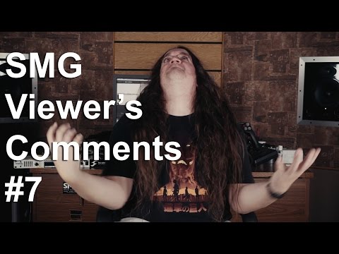 SMG Viewer's comments #7 - dual head kick drums, Trademark Law, and why drum samples still suck!