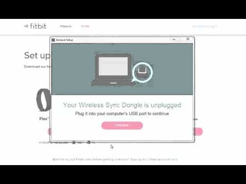 how to sync fitbit zip
