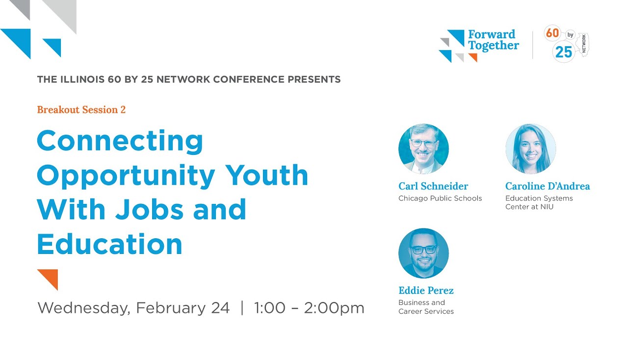 Connecting Opportunity Youth With Jobs and Education