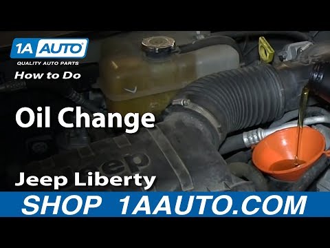 How To Do an Oil Change 2002-13 Jeep Liberty
