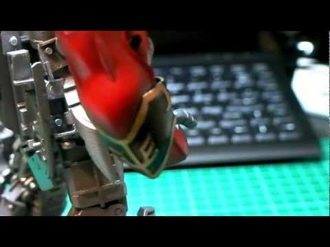 how to paint mg gundam