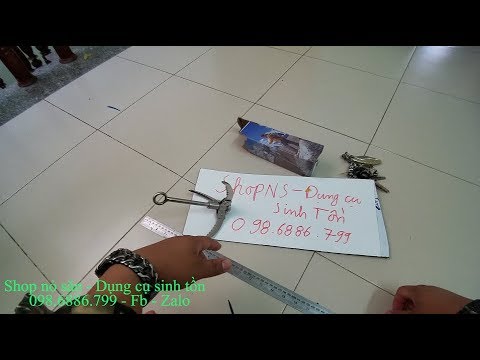 Móc leo tường, leo cây, leo núi- Nỏ săn Việt Nam